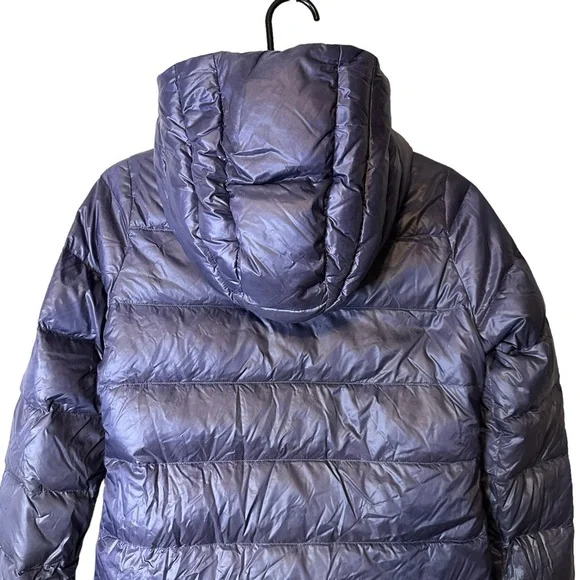 IVIVVA Lululemon Girls Winter Snow Long Down Parka Jacket Size 12 Purple